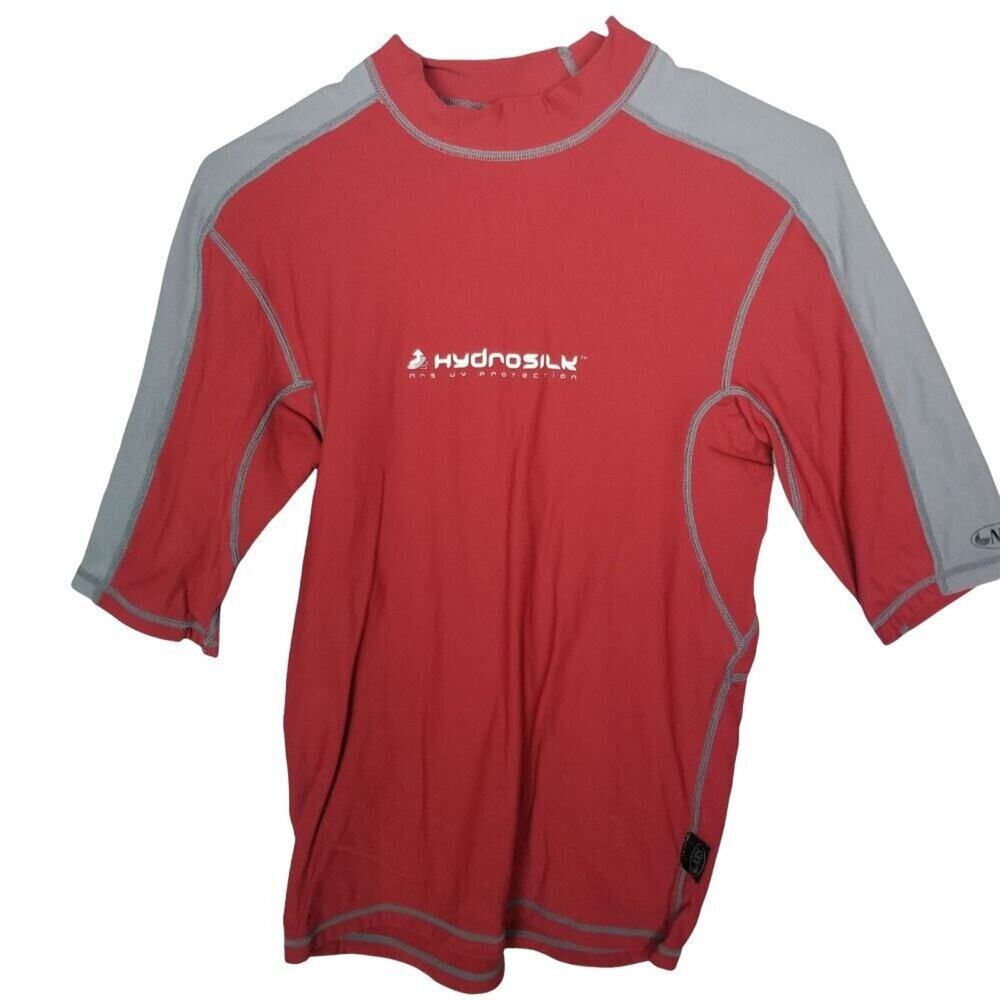 NRS Mens Hydrosilk Rash Guard S Paddle Kayak Scuba Wetsuit Raft UV Protection
